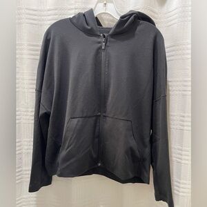 Lululemon black hoodie zip up size 10